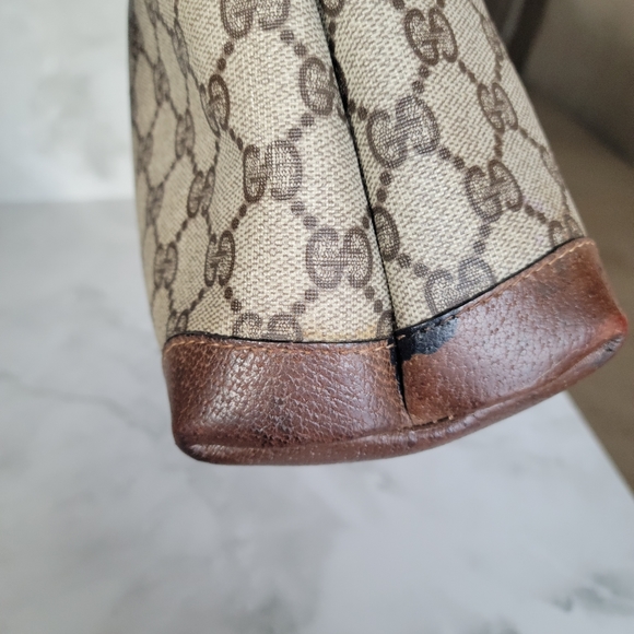 Authentic Gucci vintage GG canvas tote bag 39.02.003 (A25) - Picture 8 of 15